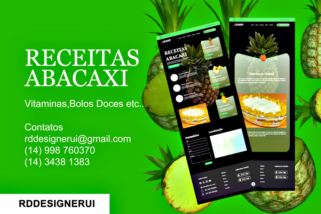 Receita abacaxi